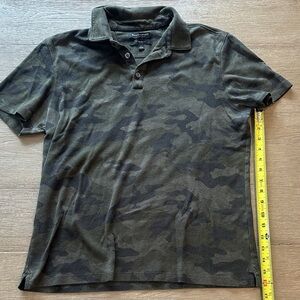 Banana Republic Men's Camouflage Polo Shirt